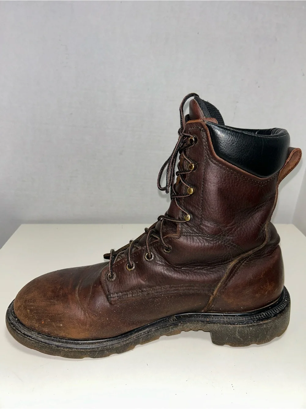 Red Wing 608 SuperSole 2.0 8 Inch Soft Toe Brown Leather Work Boot